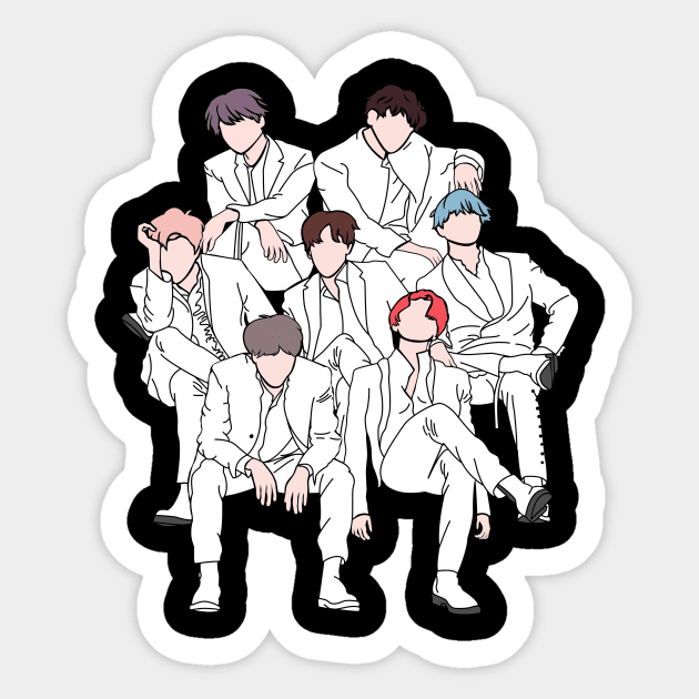 BTS Dionysus Sticker by I'm Good. I'm Done.